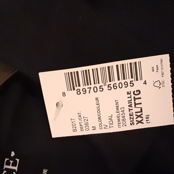 Childrens Place Tidal Blue Uniform Dresses - Picture 3 of 3